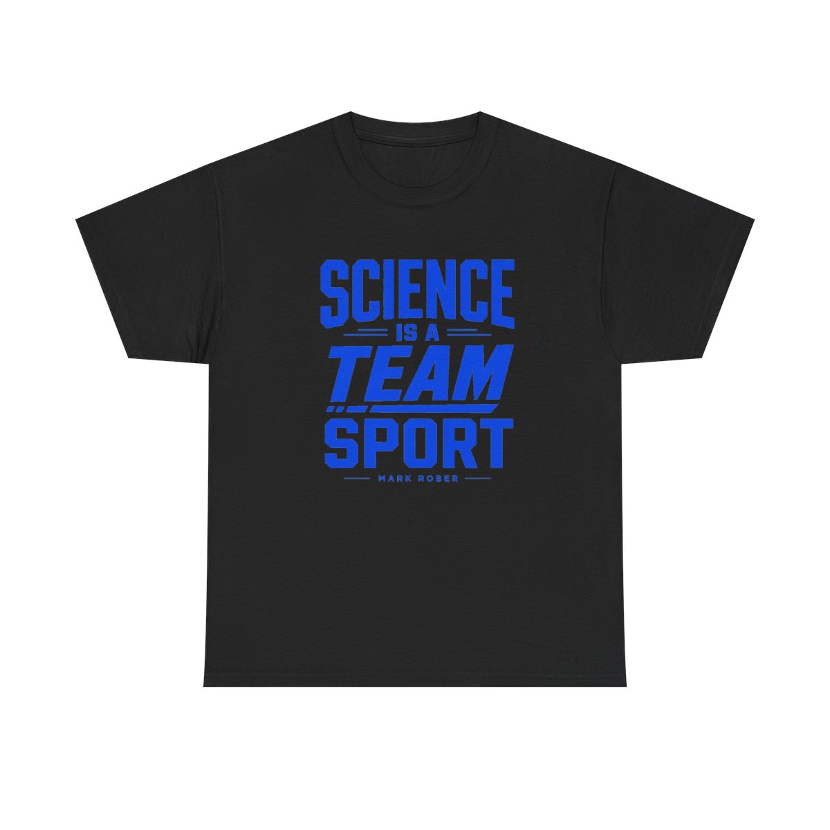 Mark Rober "Science is a Team Sport" Unisex Tee - alternate angle 3, merchandise