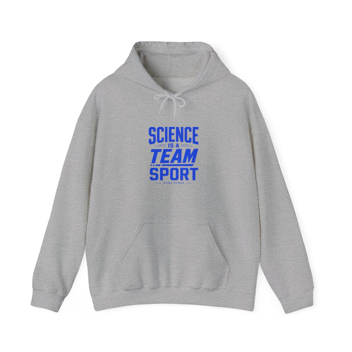 Mark Rober "Science is a Team Sport" Hoodie - alternate angle 3, merchandise