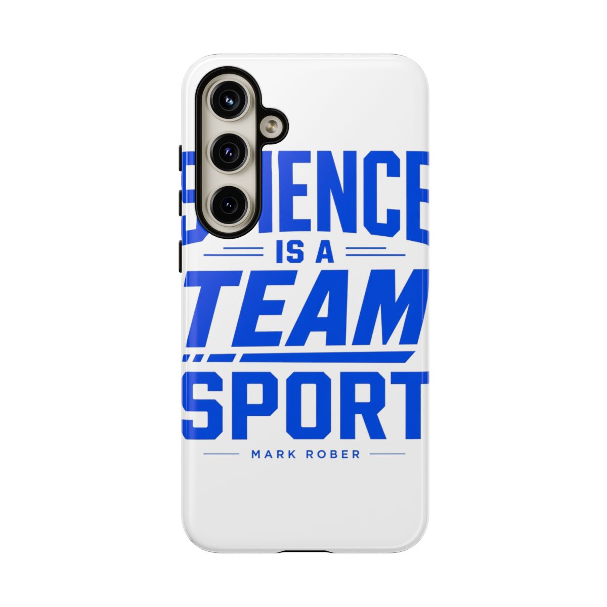 Mark Rober "Science is a Team Sport" Phone Case - alternate angle 1, merchandise