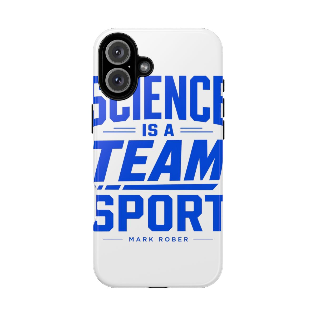 Mark Rober "Science is a Team Sport" Phone Case - alternate angle 3, merchandise