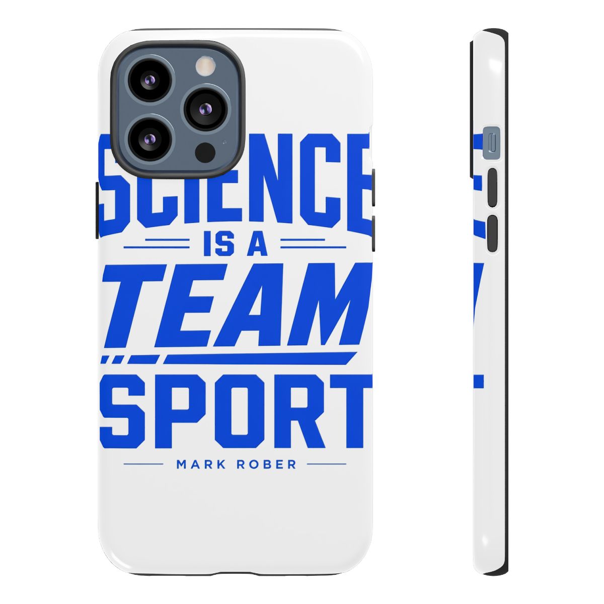Mark Rober "Science is a Team Sport" Phone Case - alternate angle 4, merchandise