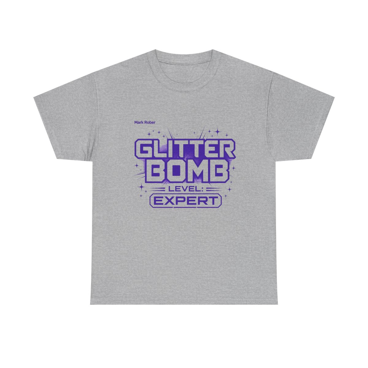 Mark Rober "Glitter Bomb Level: Expert" Unisex Tee