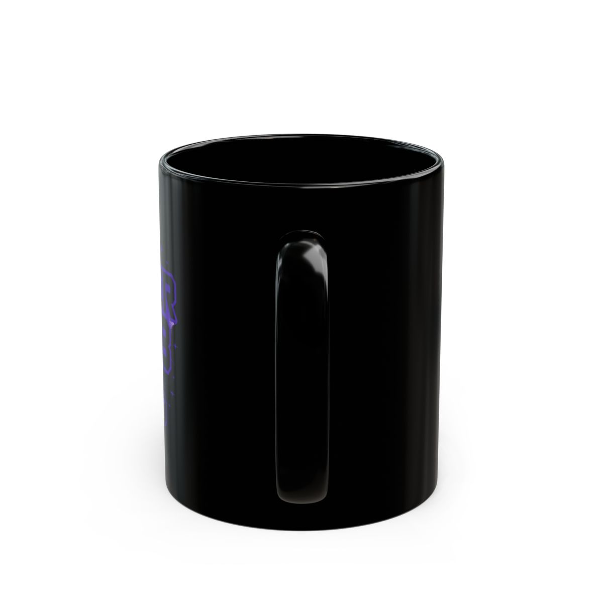 Mark Rober "Glitter Bomb Level: Expert" Black Mug - alternate angle 4, merchandise