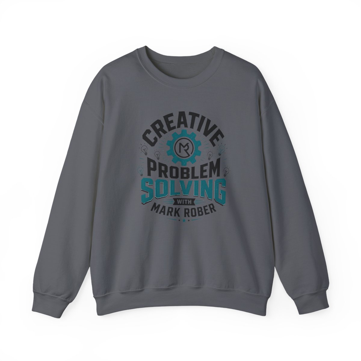 Mark Rober "Creative Problem Solving" Crewneck - alternate angle 2, merchandise