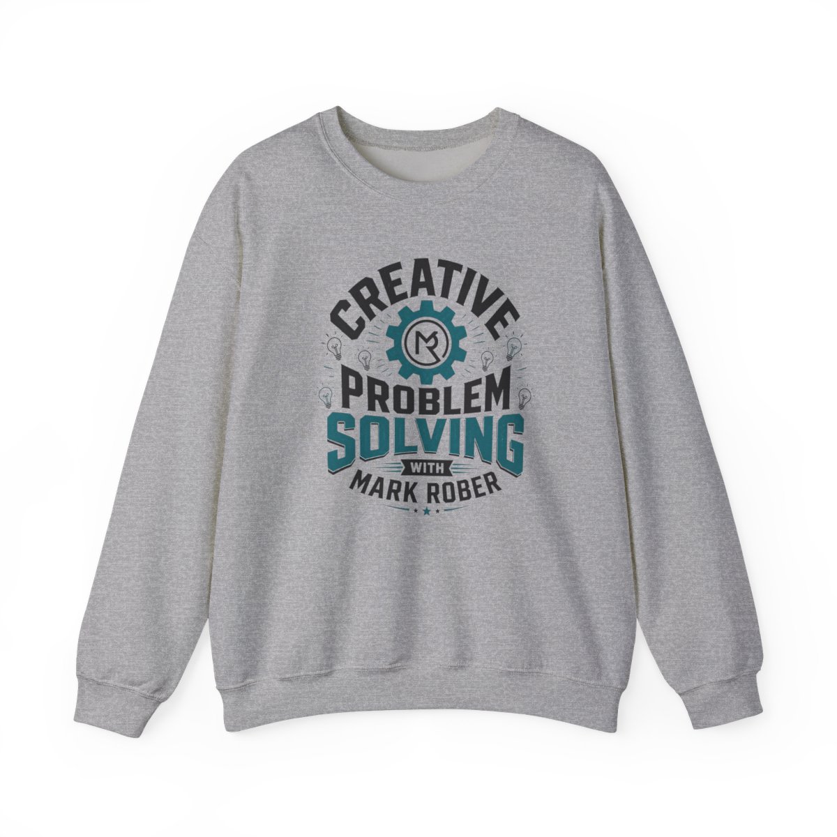 Mark Rober "Creative Problem Solving" Crewneck - alternate angle 3, merchandise