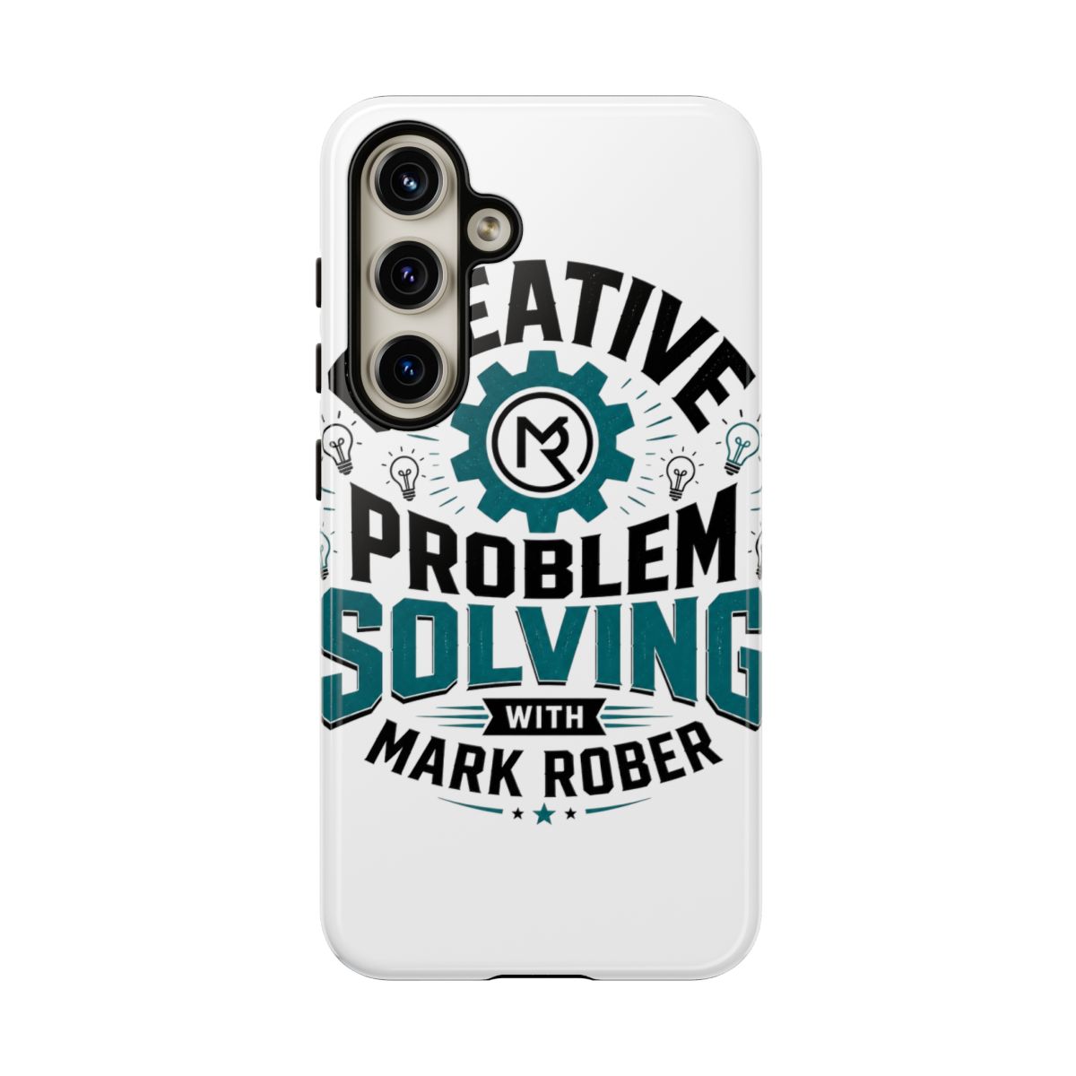 Mark Rober "Creative Problem Solving" Phone Case - alternate angle 4, merchandise