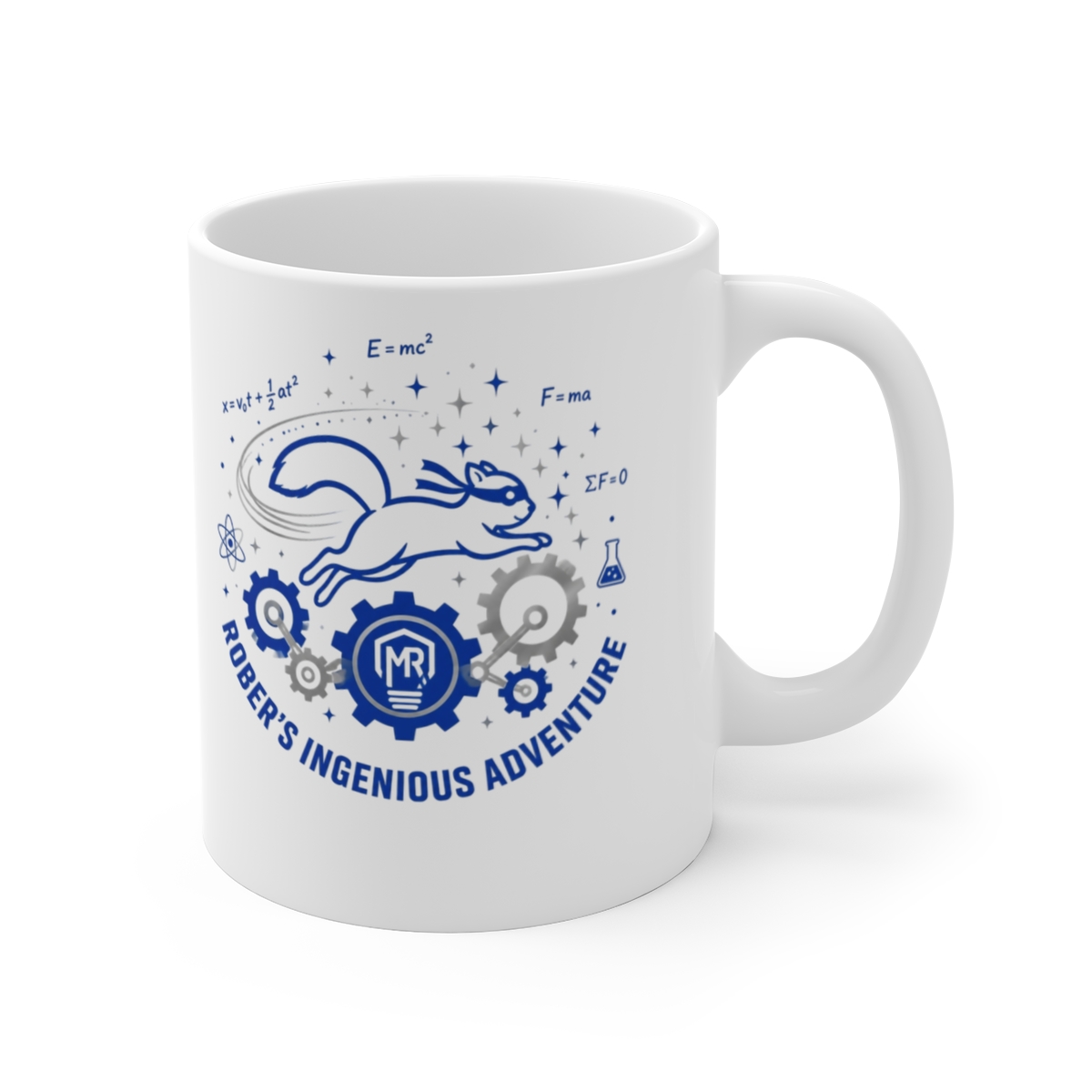 Mark Rober "Rober" White Mug