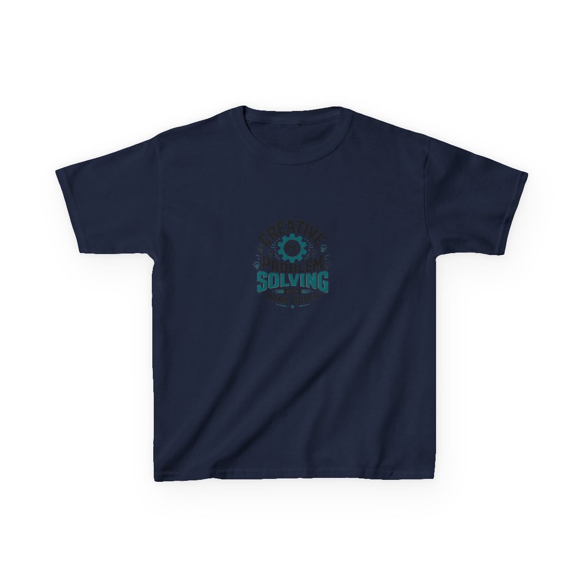 Mark Rober "Creative Problem Solving" Unisex Kids Tee - alternate angle 3, merchandise