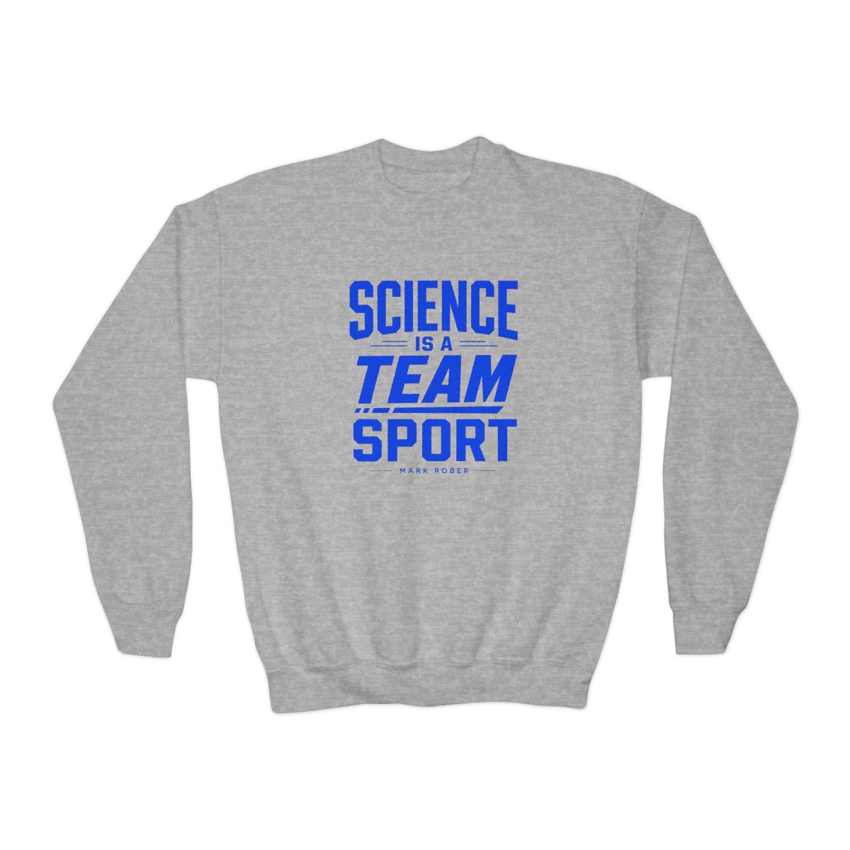 Mark Rober "Science is a Team Sport" Kids Crewneck