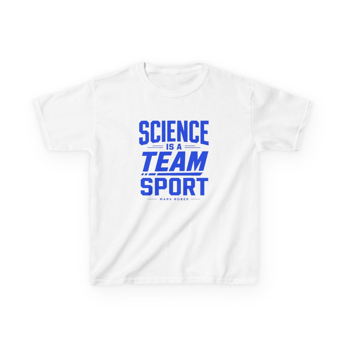Mark Rober "Science is a Team Sport" Unisex Kids Tee